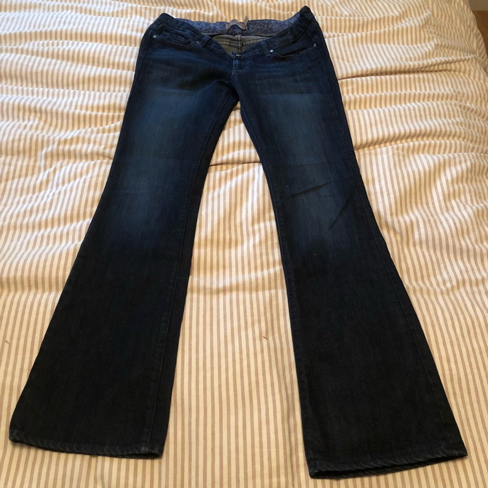 Paige maternity bell bottoms sz 28